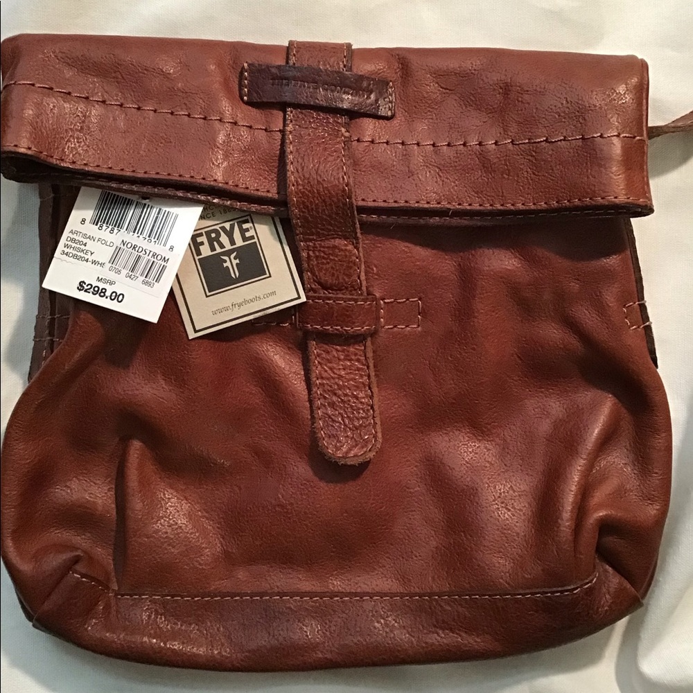 NWT still attached Frye Artisian Fold Crossbody